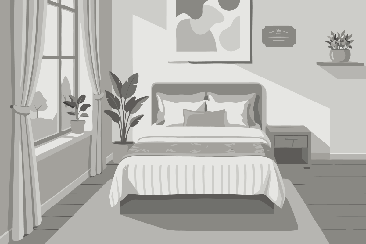 Chambre Double Classique - Accessible aux Personnes à Mobilité Réduite